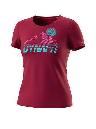 DYNAFIT | Damen Funktionsshirt Transalper Graphic | dunkelblau