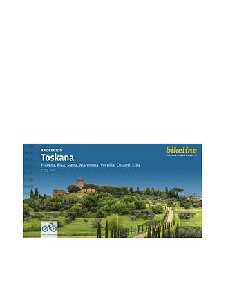 ESTERBAUER | Bikeline Radtourenbuch Radregion Toskana 1:75.000 | 