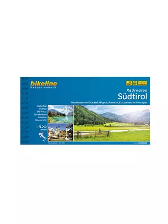 ESTERBAUER | Wanderkarte Bikeline Radregion Südtirol 1:75.000 | keine Farbe