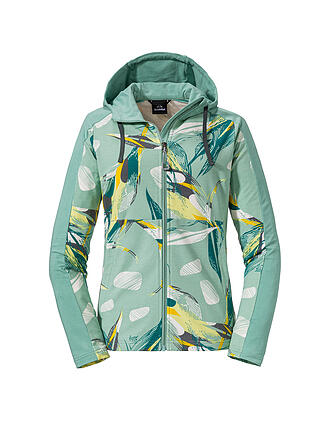SCHÖFFEL | Damen Fleece Hoody Locarno L | hellgrün