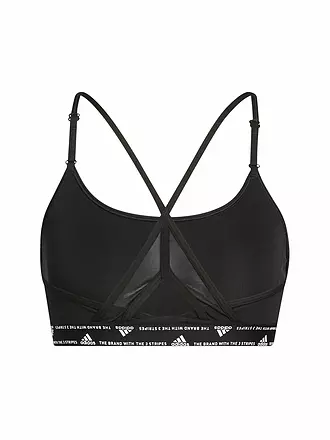 ADIDAS | Damen Sport-BH Aeroknit Light Support | schwarz