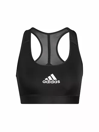 ADIDAS | Damen Sport-BH Powerreact Medium Support | schwarz