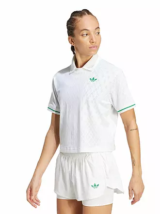 ADIDAS | Damen Tennispolo Pro Original | petrol