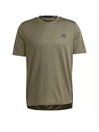 ADIDAS | Herren Fitnessshirt AEROREADY Designed for Movement | olive