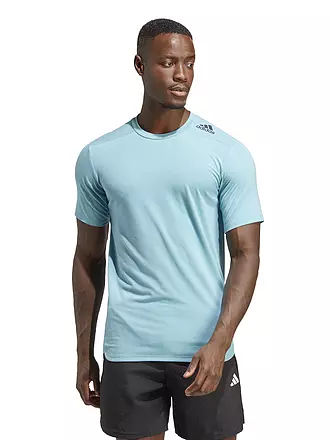 ADIDAS | Herren Fitnessshirt Designed for Training | weiss