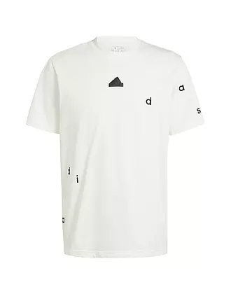 ADIDAS | Herren T-Shirt Embroidered | weiss