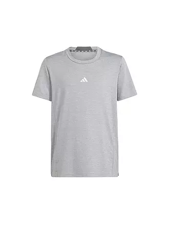 ADIDAS | Jungen Fitnessshirt Aeroready Heather | grau