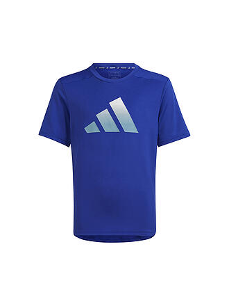 ADIDAS | Jungen Fitnessshirt Train Icons AEROREADY Logo | blau