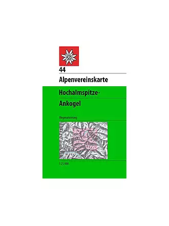 ALPENVEREIN | AV 44 Alpenvereinskarte WEG Ankogel-Hochalmspitze | keine Farbe