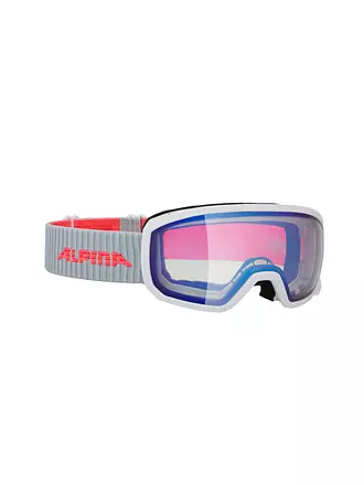 ALPINA | Kinder Skibrille Scarabeo JR Vario | weiss