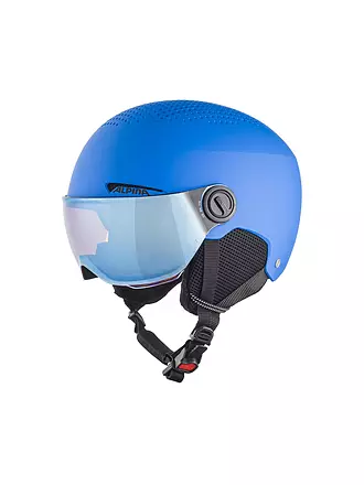 ALPINA | Kinder Skihelm Zupo Visor Q-Lite | blau