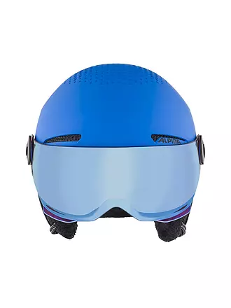 ALPINA | Kinder Skihelm Zupo Visor Q-Lite | blau