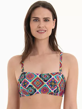 ANITA | Damen Bikinioberteil Crochet Flower | bunt