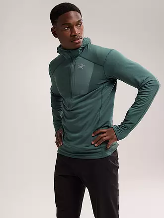 ARCTERYX | Herren Funktions Zipshirt Hoodie | grün