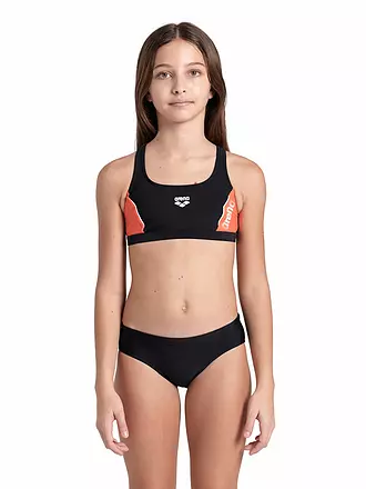 ARENA | Mädchen Bikini Thrice Two Pieces | schwarz