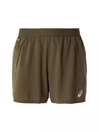ASICS | Herren Laufshort Road 5inch | braun