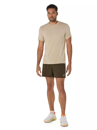 ASICS | Herren Laufshort Road 5inch | braun