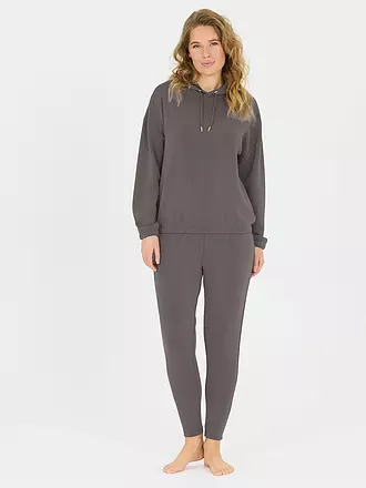 ATHLECIA | Damen Fitnesshoodie Namier | braun