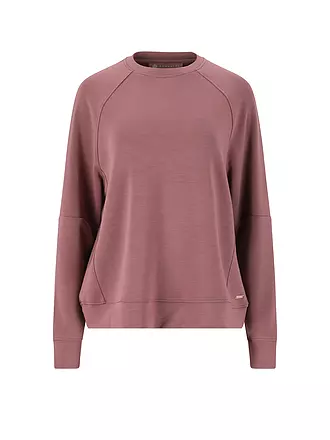 ATHLECIA | Damen Fitnesssweater Jacey Crew Neck | beere