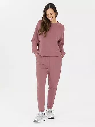 ATHLECIA | Damen Fitnesssweater Jacey Crew Neck | beere