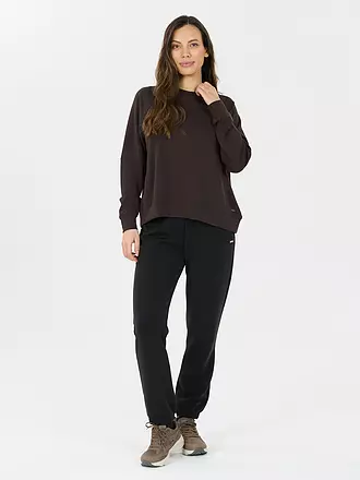 ATHLECIA | Damen Fitnesssweater Jacey Crew Neck | braun