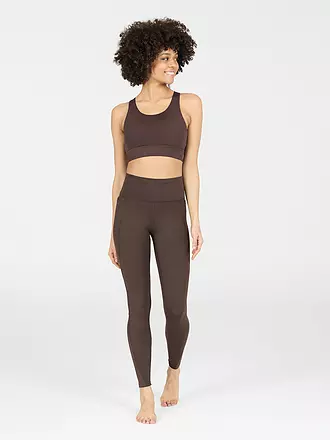 ATHLECIA | Damen Fitnesstight Aliya | braun