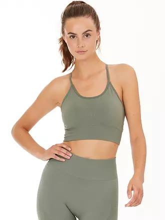 ATHLECIA | Damen Sport-BH Foan Low Support | dunkelgruen