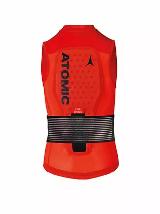 ATOMIC | Kinder Protektorweste Live Shield Vest JR | rot