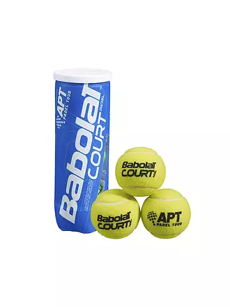 BABOLAT | Padel-Tennisbälle Court X3 | gelb