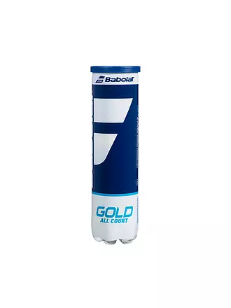 BABOLAT | Tennisbälle Gold 4er Dose | gelb