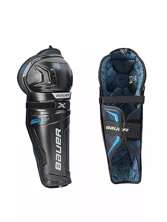 BAUER | Hockey-Schienbeinschoner X Shin Guard SR/INT | schwarz