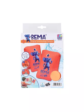BEMA | Kinder Schwimmflügel Sensitive 1-6 Jahre | keine Farbe