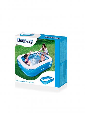 BESTWAY | Planschbecken Blue Rectangular Family Pool | keine Farbe