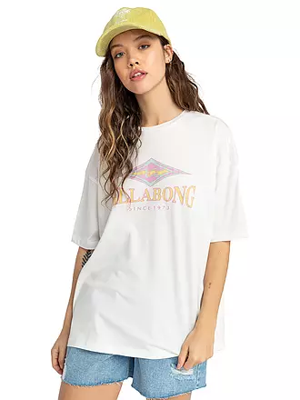 BILLABONG | Damen T-Shirt Diamond Wave | weiss