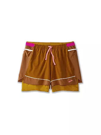 BROOKS | Damen 2in1 Laufshort High Point 3