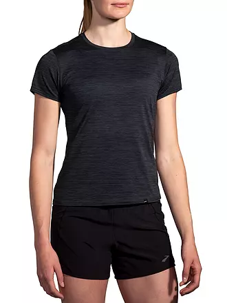 BROOKS | Damen Laufshirt Luxe | schwarz