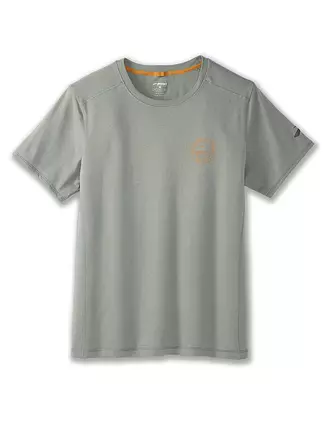 BROOKS | Herren Laufshirt Distance Short Sleeve 2.0 | hellblau