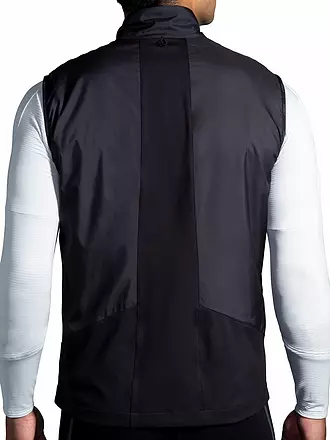 BROOKS | Herren Laufweste Shield Hybrid Vest 2.0 | schwarz