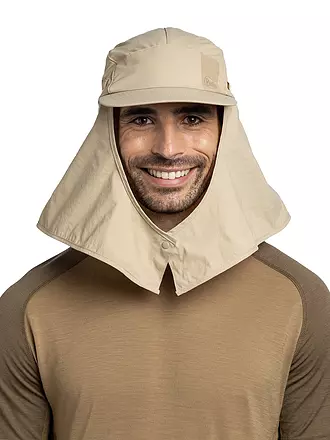 BUFF | Kappe Desert mit Nackenschutz | camel