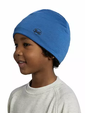 BUFF | Kinder Mütze Lightweight Merino Wool | blau