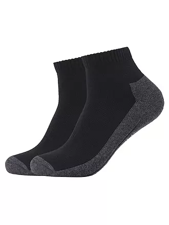 CAMANO | Freizeitsocken Bamboo Pro Tex 2er Pkg. | schwarz