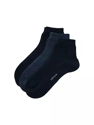 CAMANO | Sneaker-Socken 3er Pkg. | blau