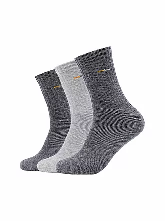 CAMANO | Sportsocken Unisex 3er Pkg. | schwarz