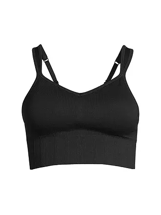 CASALL |  Damen Sport-BH Seamless Low Support | schwarz