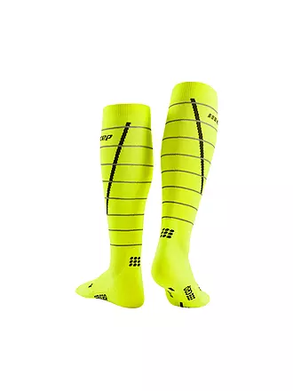 CEP | Damen Kompressionsstutzen Reflective Socks | gelb