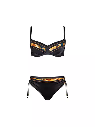 CHARMLINE | Damen Bikini Desert Sunset | schwarz