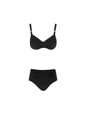 CHARMLINE | Damen Bikini Uni | schwarz