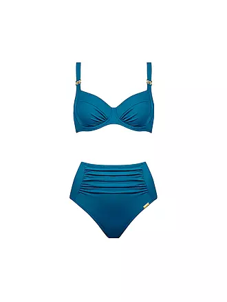 CHARMLINE | Damen Bikini Uni | petrol