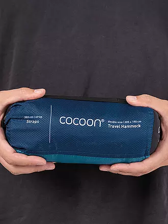 COCOON | Hängematte Travel Hammock Double | blau