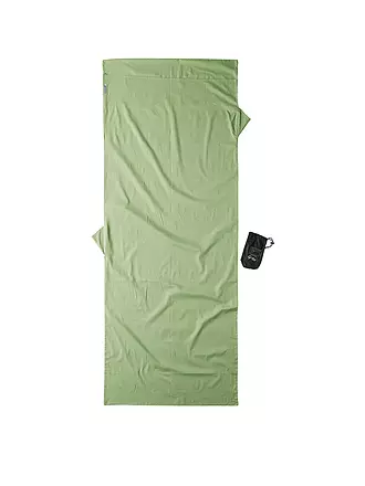 COCOON | Reiseschlafsack TravelSheet Bio Baumwolle 19,5x9cm 460g | grün